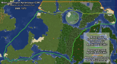 Межы тэрыторыі Арганізацыі СЭКС і буфернай зоны да Чароўнага Лесу